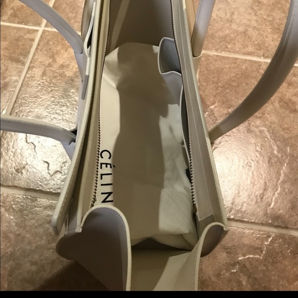 CÉLINE - tri colour mini luggage tote - Picture 7 of 8